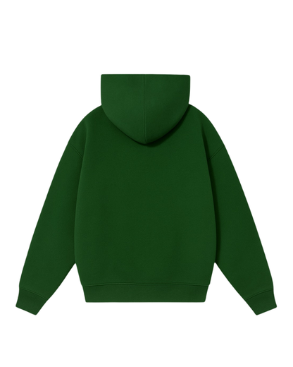 Basic Green oscuro - Hoodie Clásico