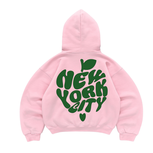 Hoodie mangas globo New York City
