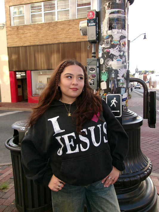 Hoodie mangas globo like Jesús