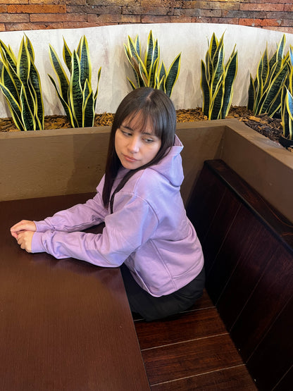 Basic lila    - Hoodie Clásico