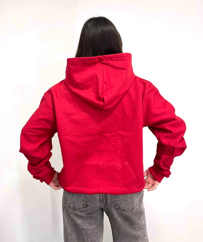 Basic red - Hoodie Clásico zip