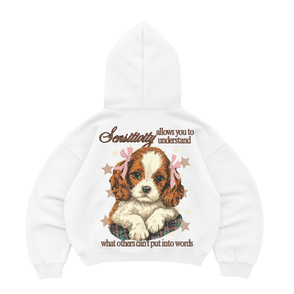 Hoodie modelo manga globo