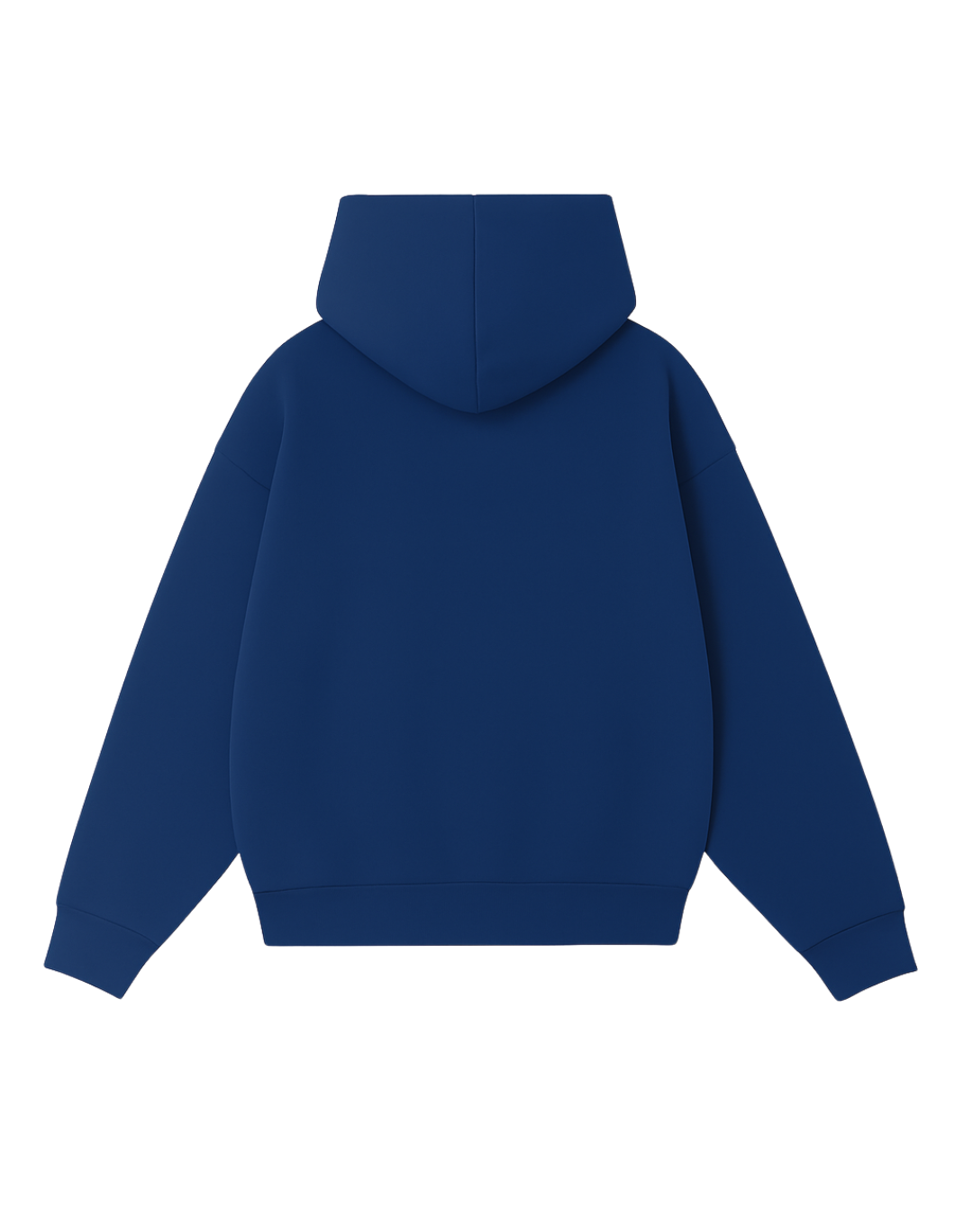 Basic azul Francia   - Hoodie Clásico