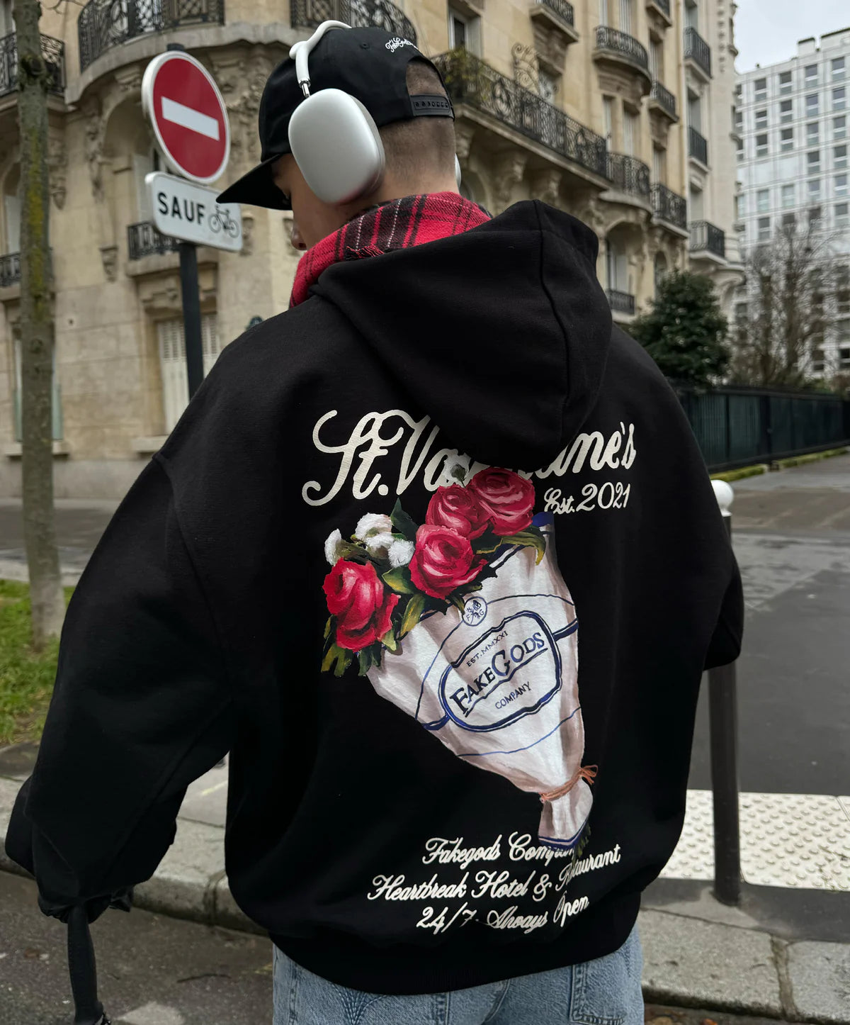 Hoodie manga globo valentine
