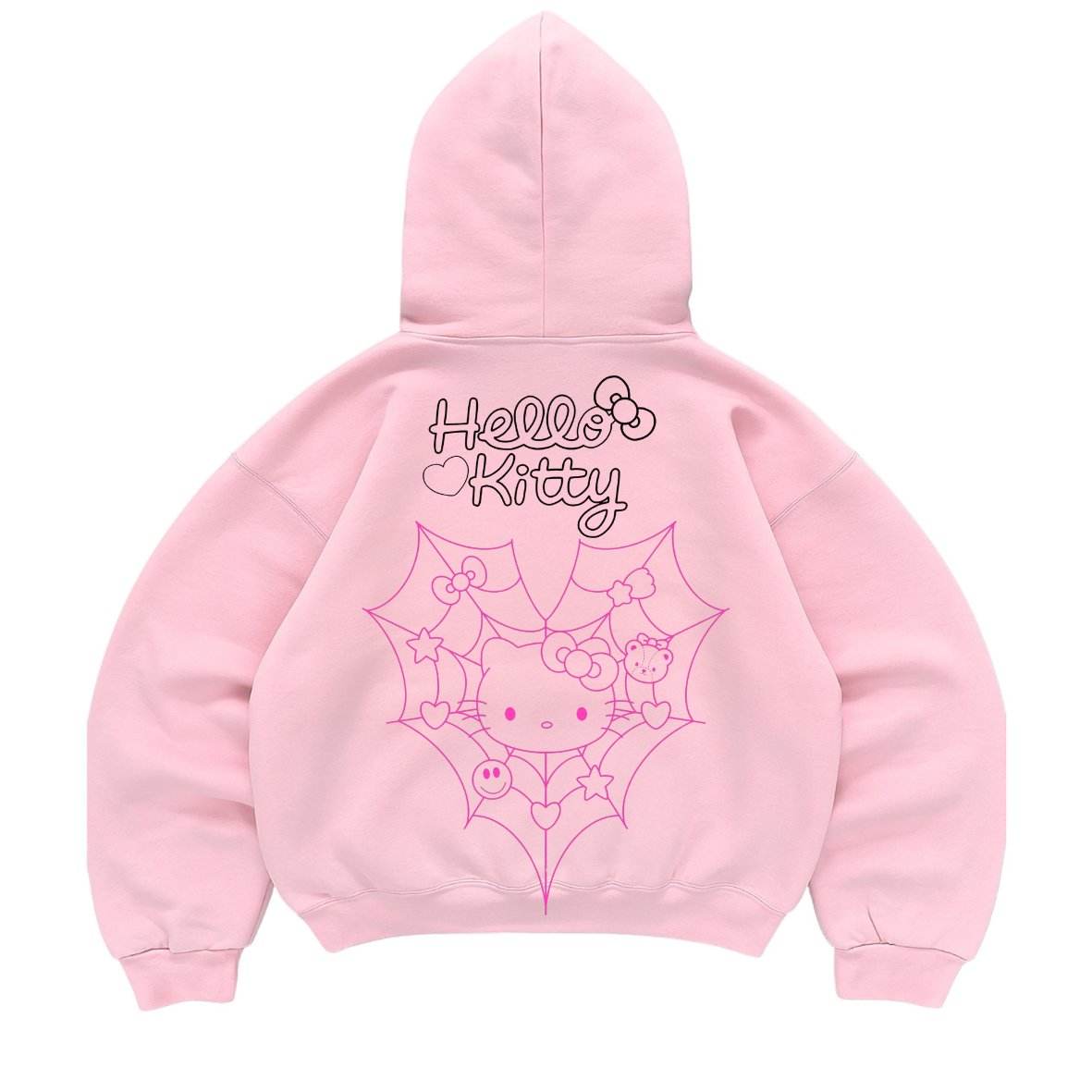 Hoodie mangas globo hello kitty