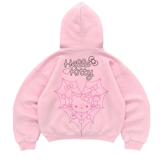 Hoodie mangas globo hello kitty