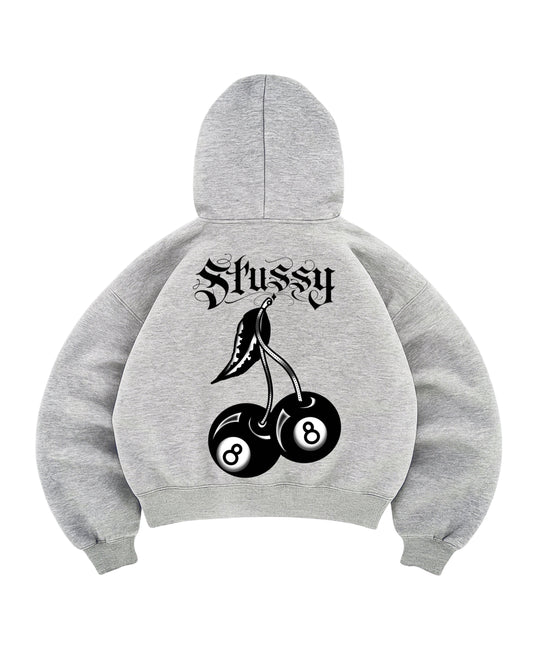 Hoodie mangas globo stussy clasico