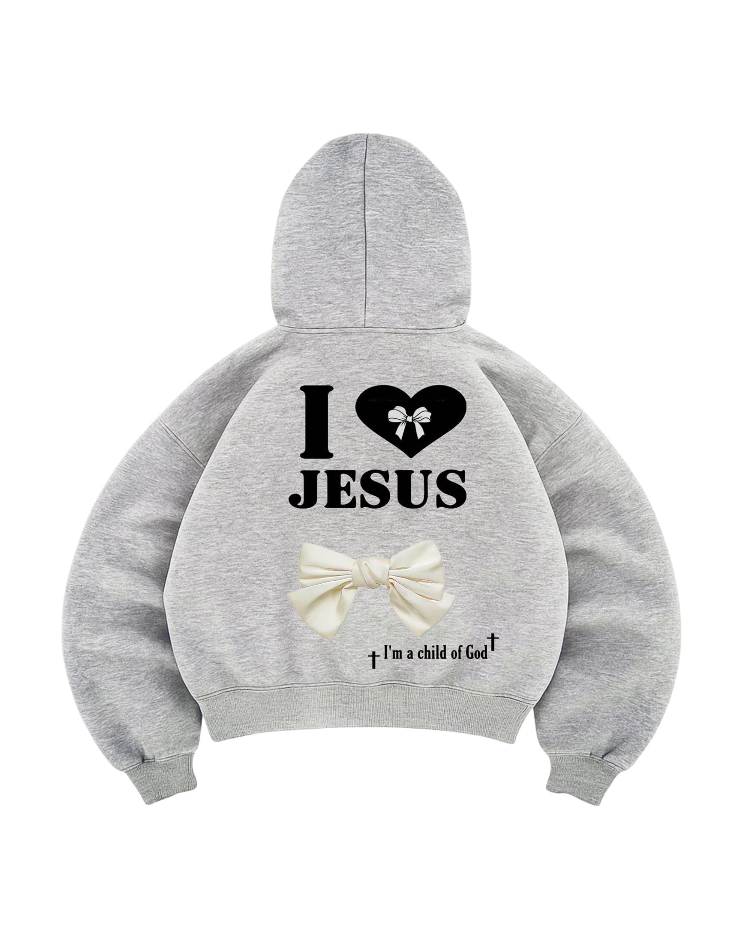 Hoodie god modelo manga globo iam Jesus