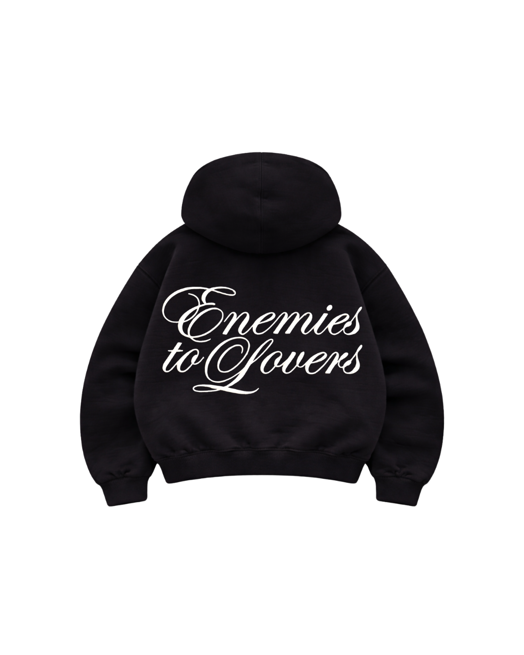 Hoodie Zip Mangas globo enemies to lovers