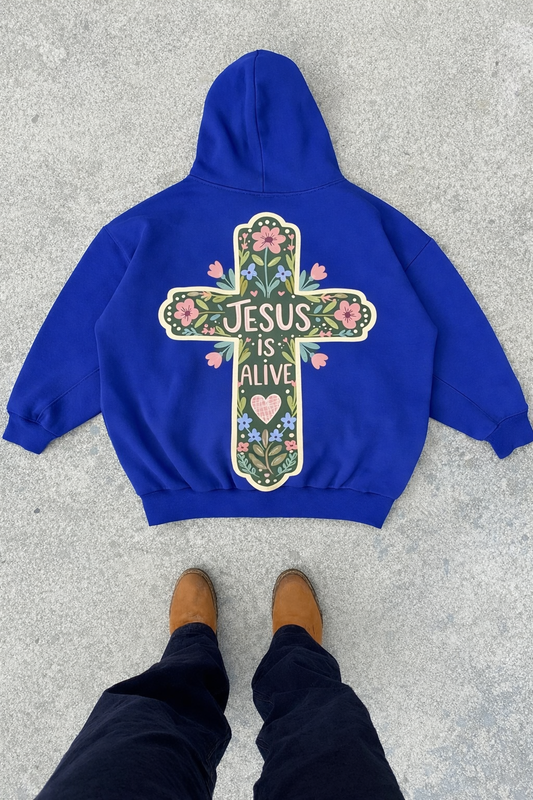 Hoodie Jesús  Hoodie manga globo
