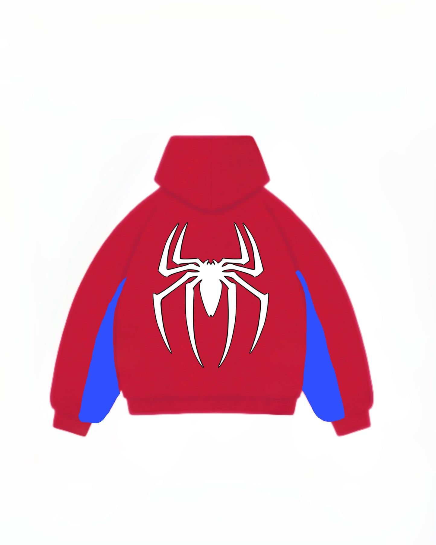 Hoodie full zipe spider