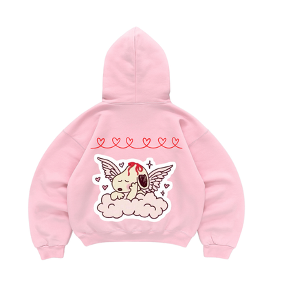 Hoodie mangas globo snoppy