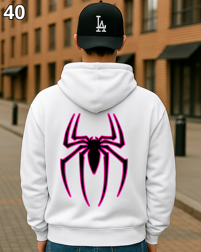 HOODIE ARAÑA BLANCO