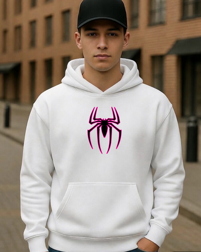HOODIE ARAÑA BLANCO