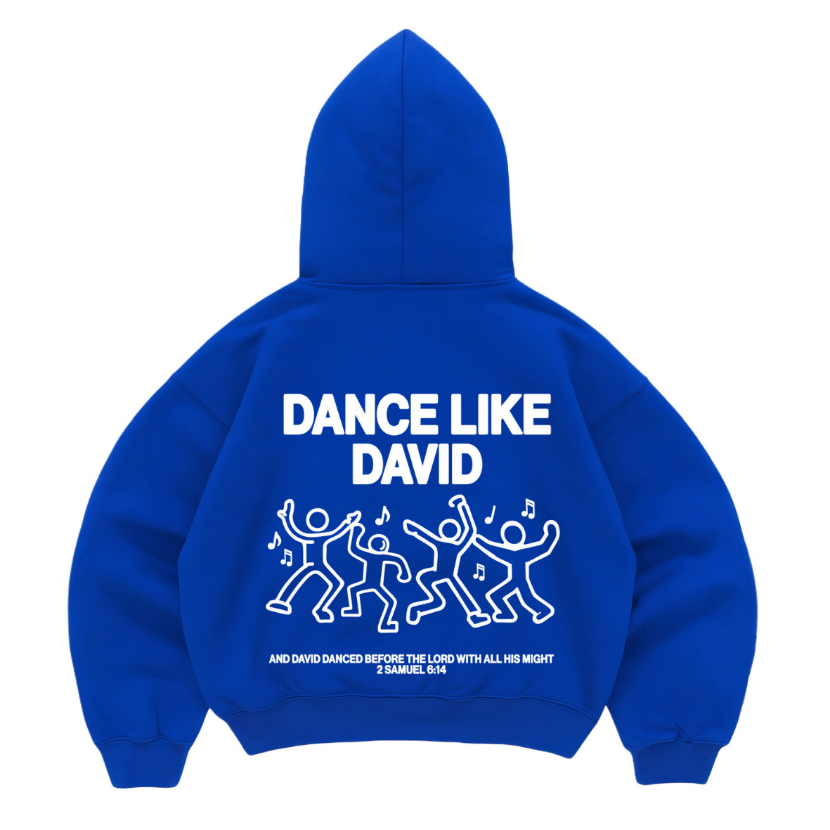 Hoodie mangas globo dance like David
