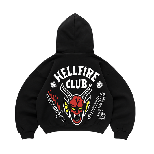 Hoodie manga globo stranger things