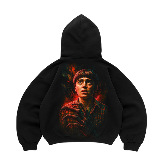 Hoodie manga globo stranger things