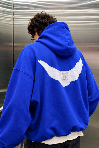 Hoodie dove mangas globo