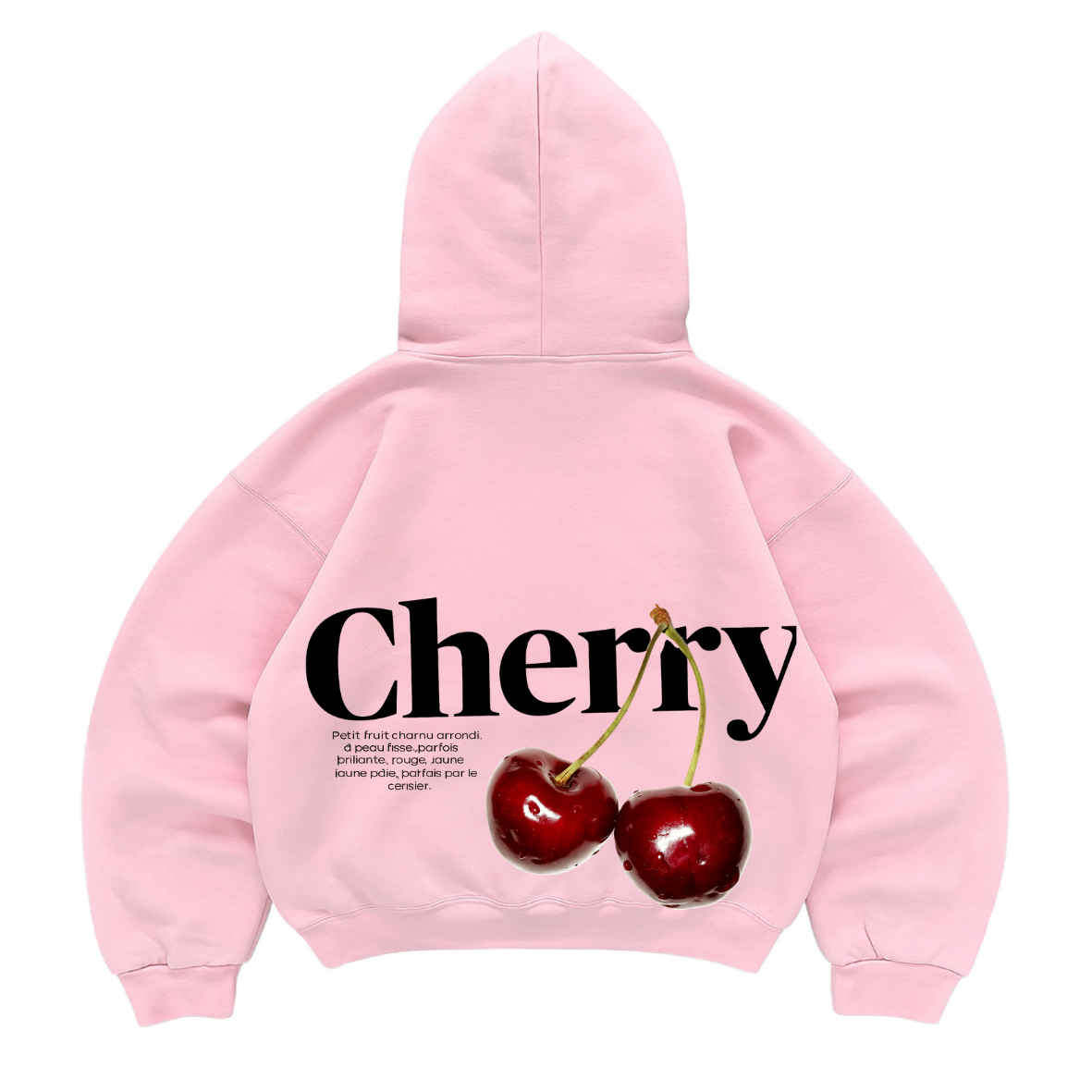 Hoodie mangas globo cherry