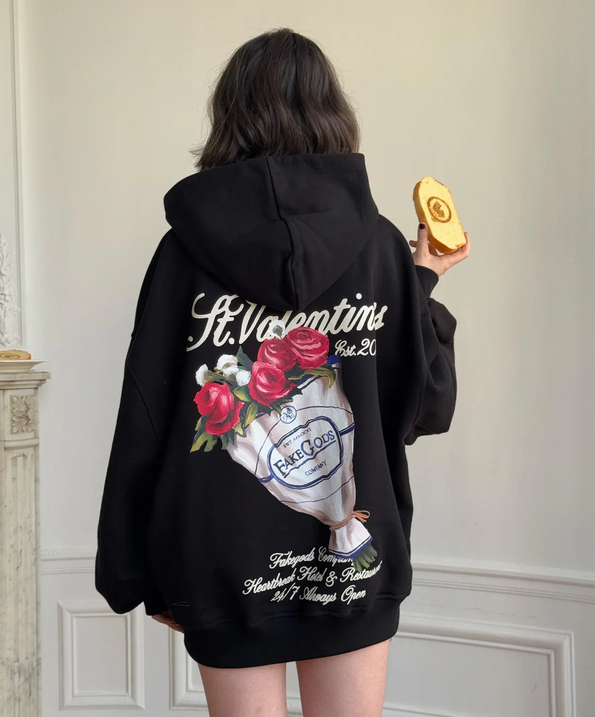 Hoodie manga globo valentine