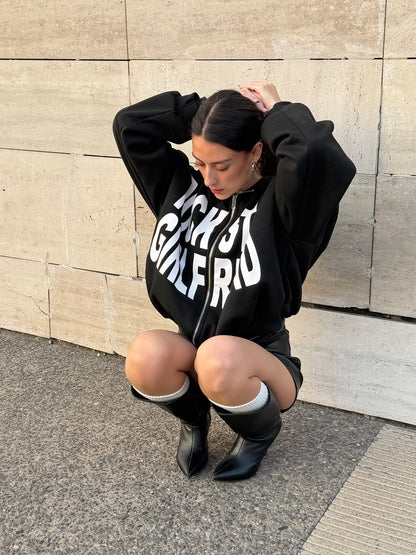 Hoodie Zip Mangas globo  rokstars
