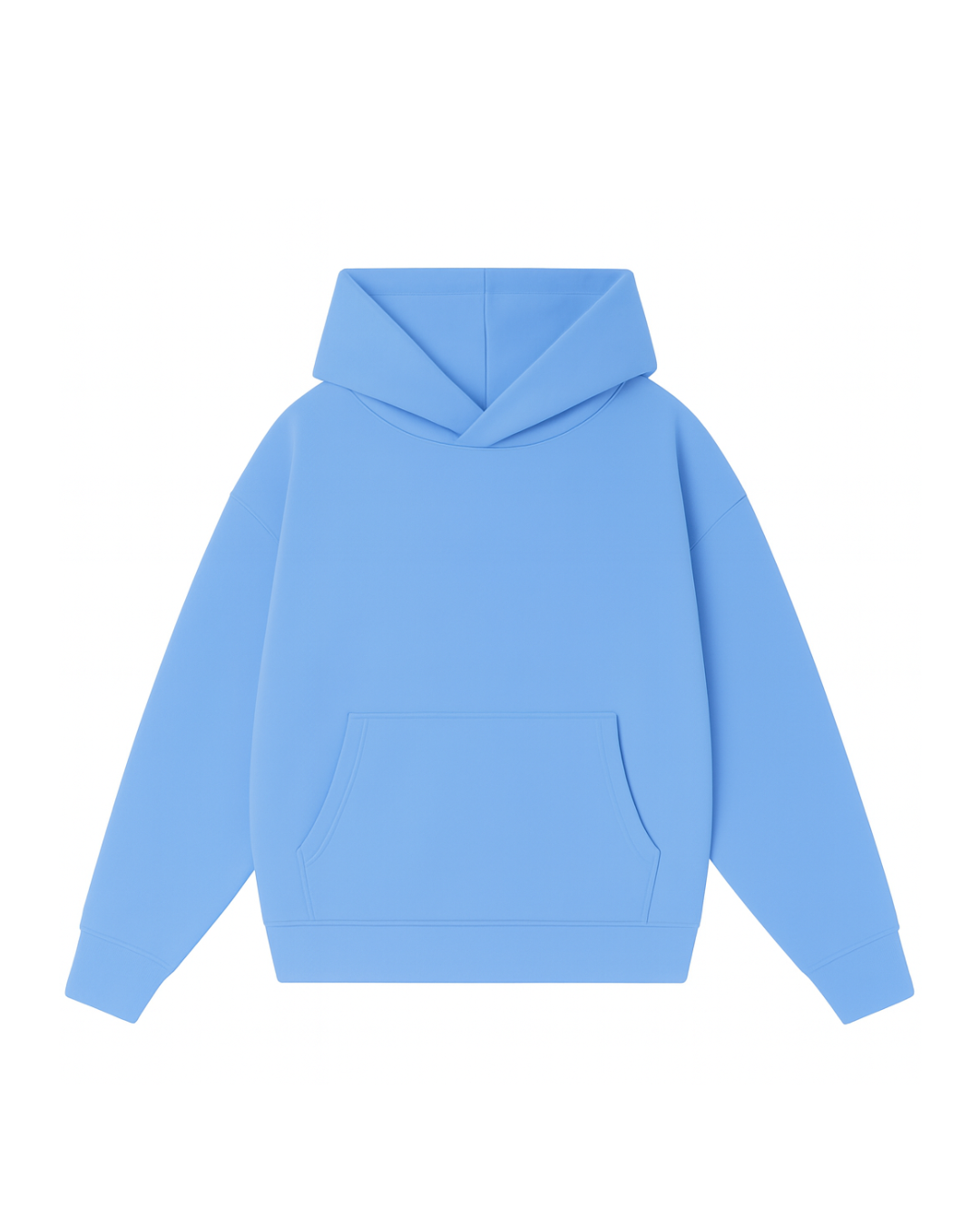 Basic celeste   - Hoodie Clásico
