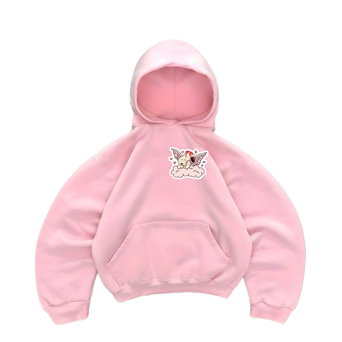 Hoodie mangas globo snoppy