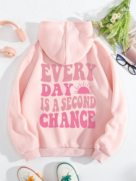 Hoodie rosa every day