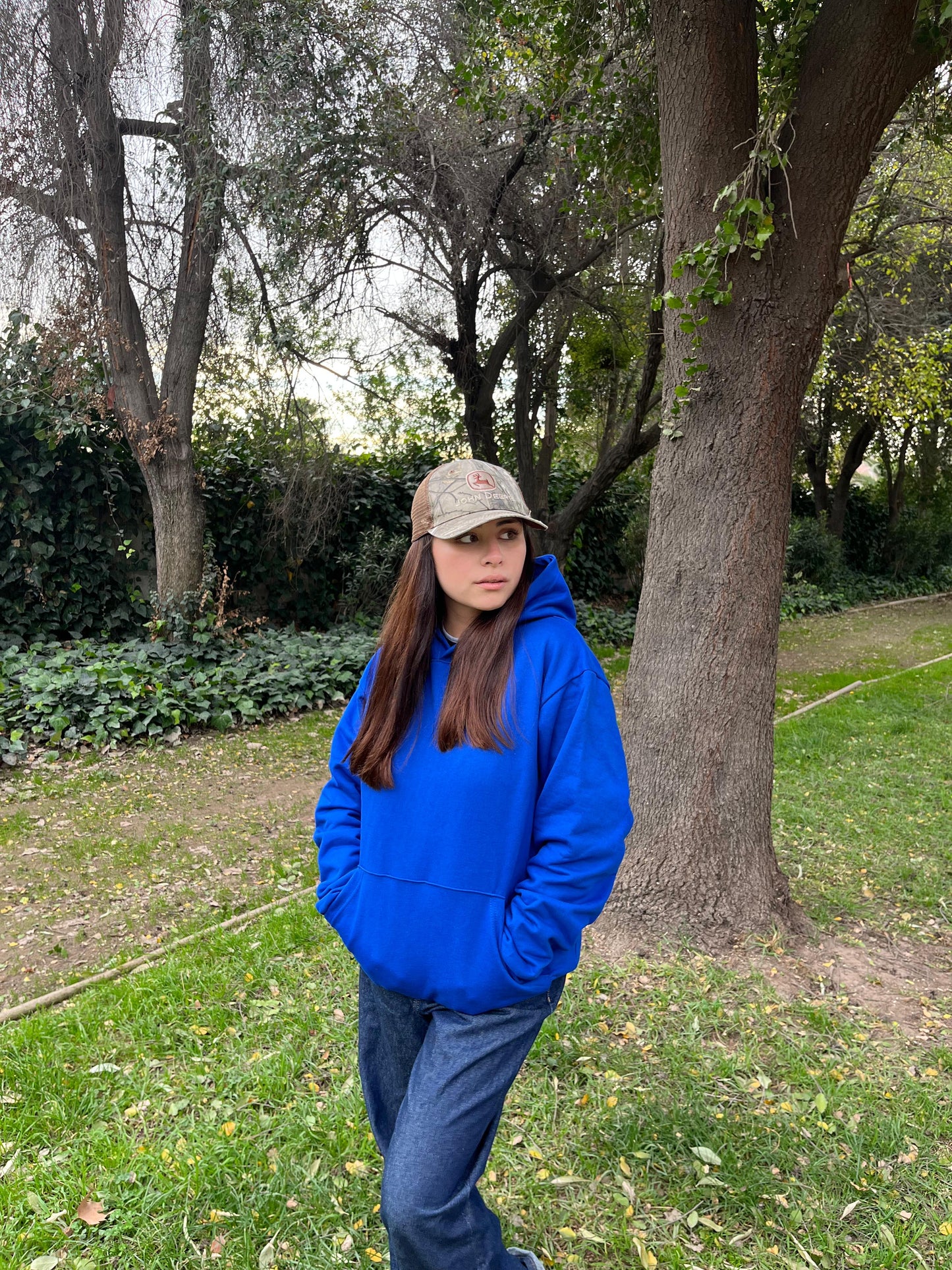 Basic Royal Blue - Hoodie Clásico