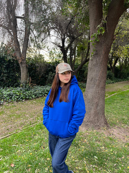 Basic Royal Blue - Hoodie Clásico