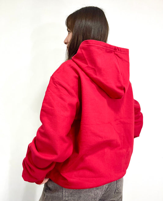 Basic Red - Hoodie Clásico
