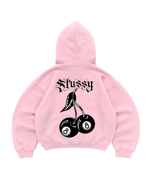 Hoodie mangas globo stussy clasico