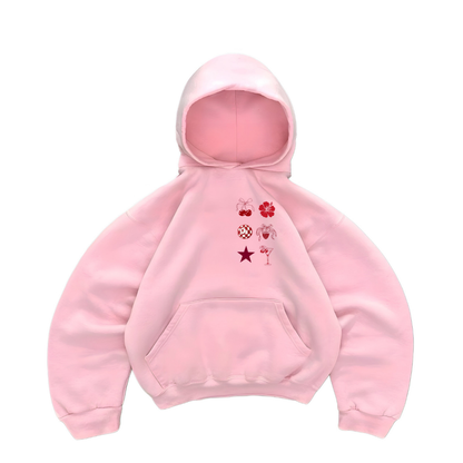 Hoodie modelo manga globo