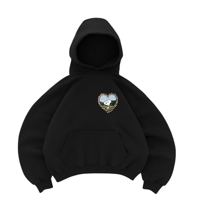 Hoodie mangas globo snoppy