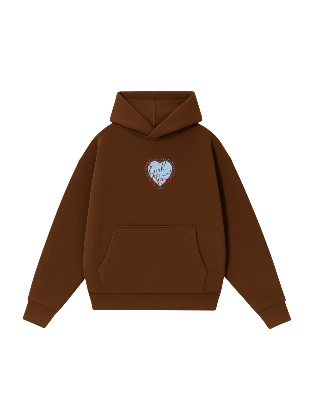 Hoodie  modelo recto