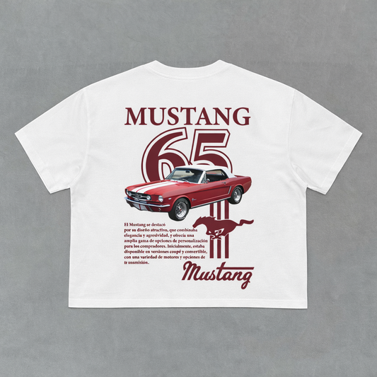 Polera boxi fit Mustang