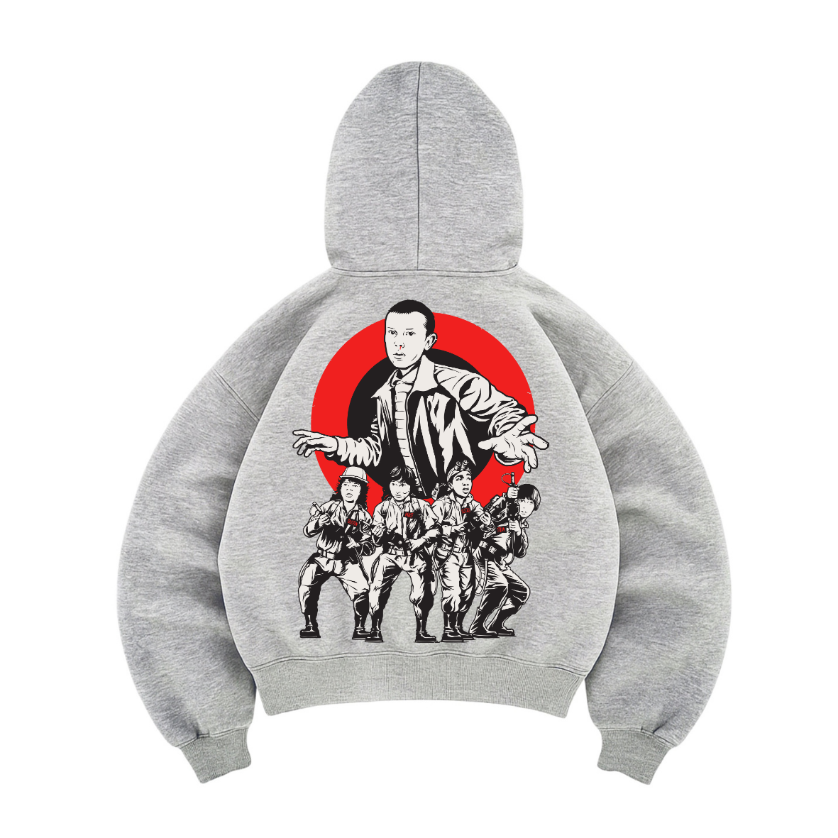 Hoodie manga globo stranger things
