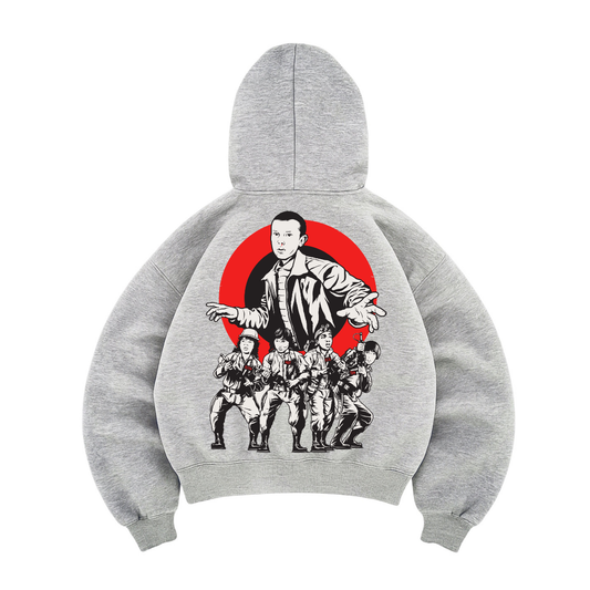 Hoodie manga globo stranger things