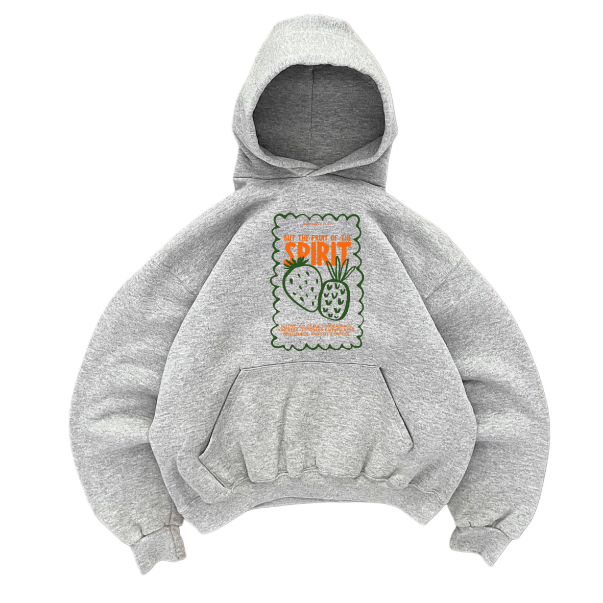 Hoodie mangas globo fruit
