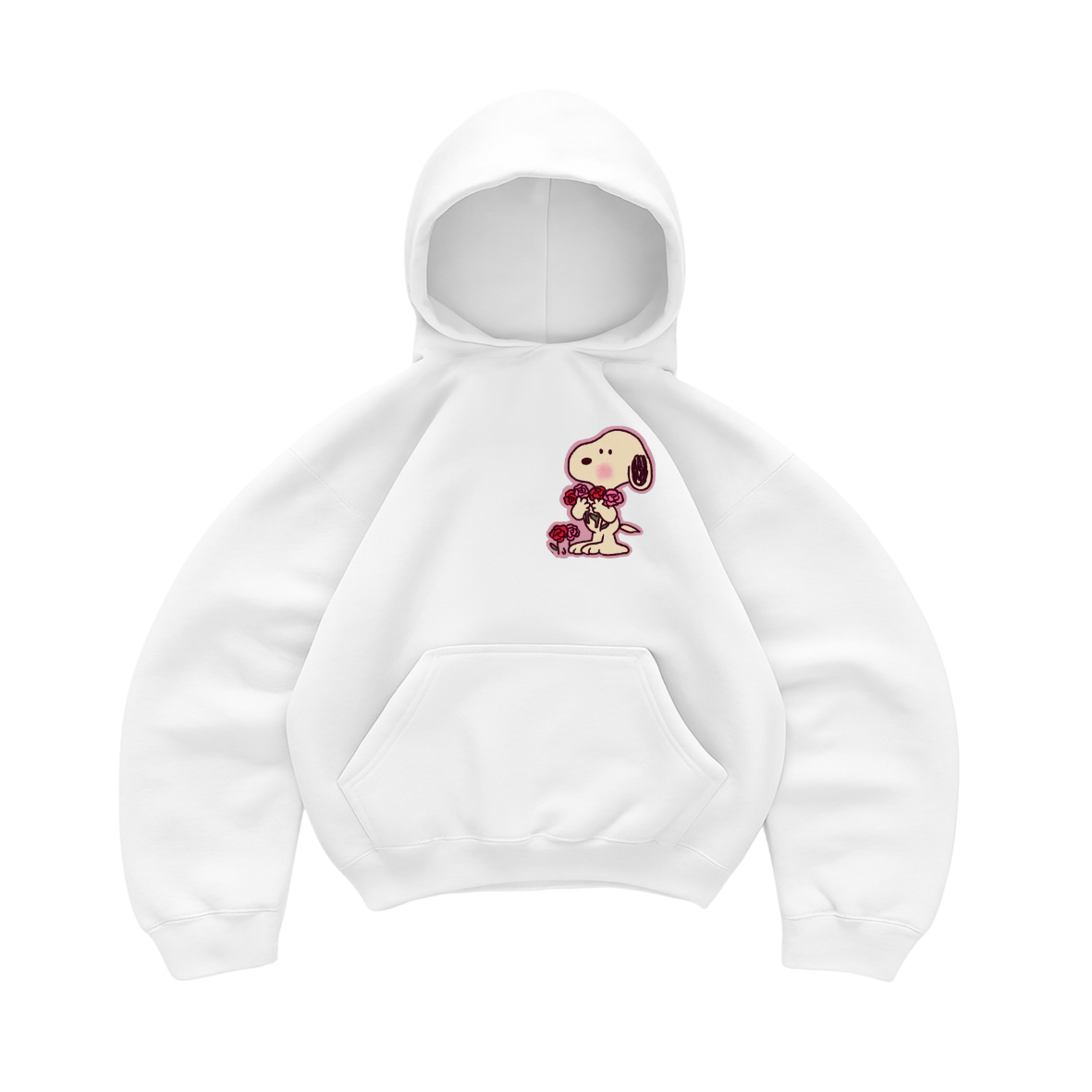 Hoodie mangas globo snoppy
