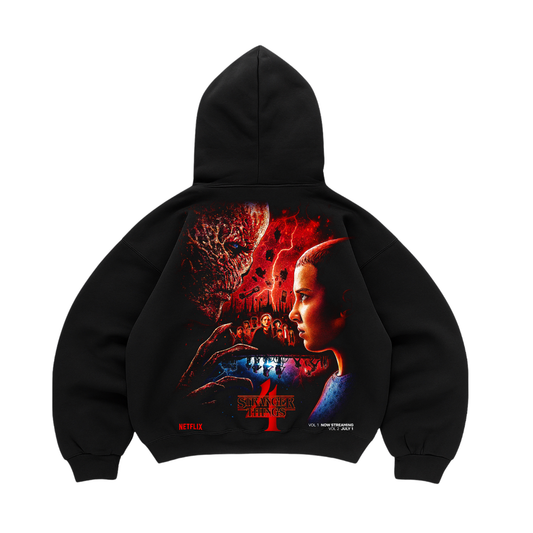 Hoodie manga globo stranger things