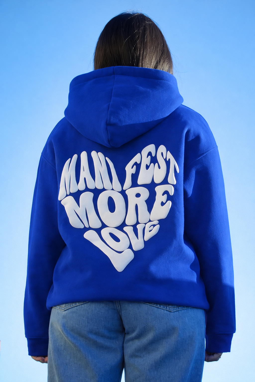 Hoodie love modelo recto