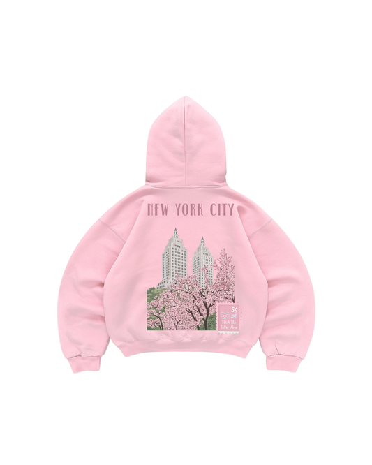 Hoodie  manga globo New York city