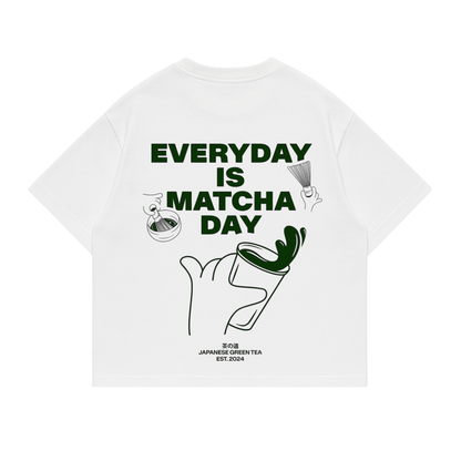 Polera boxi fit matcha