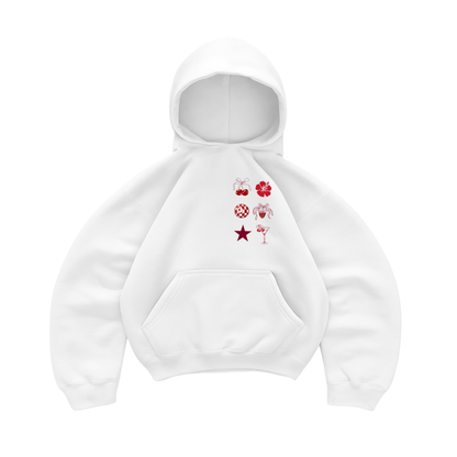 Hoodie modelo manga globo