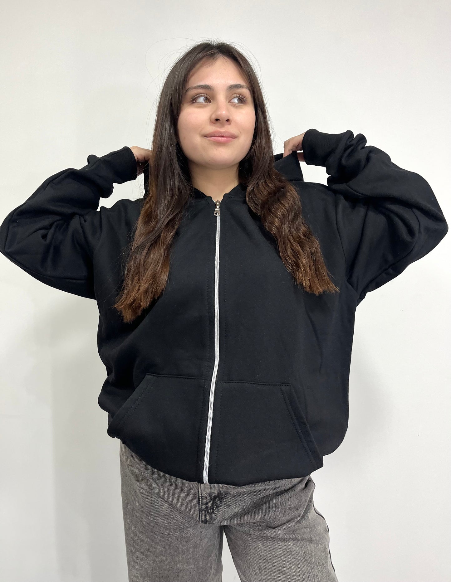 Basic    - Hoodie Clásico zip