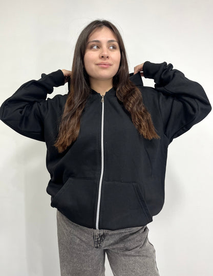 Basic    - Hoodie Clásico zip