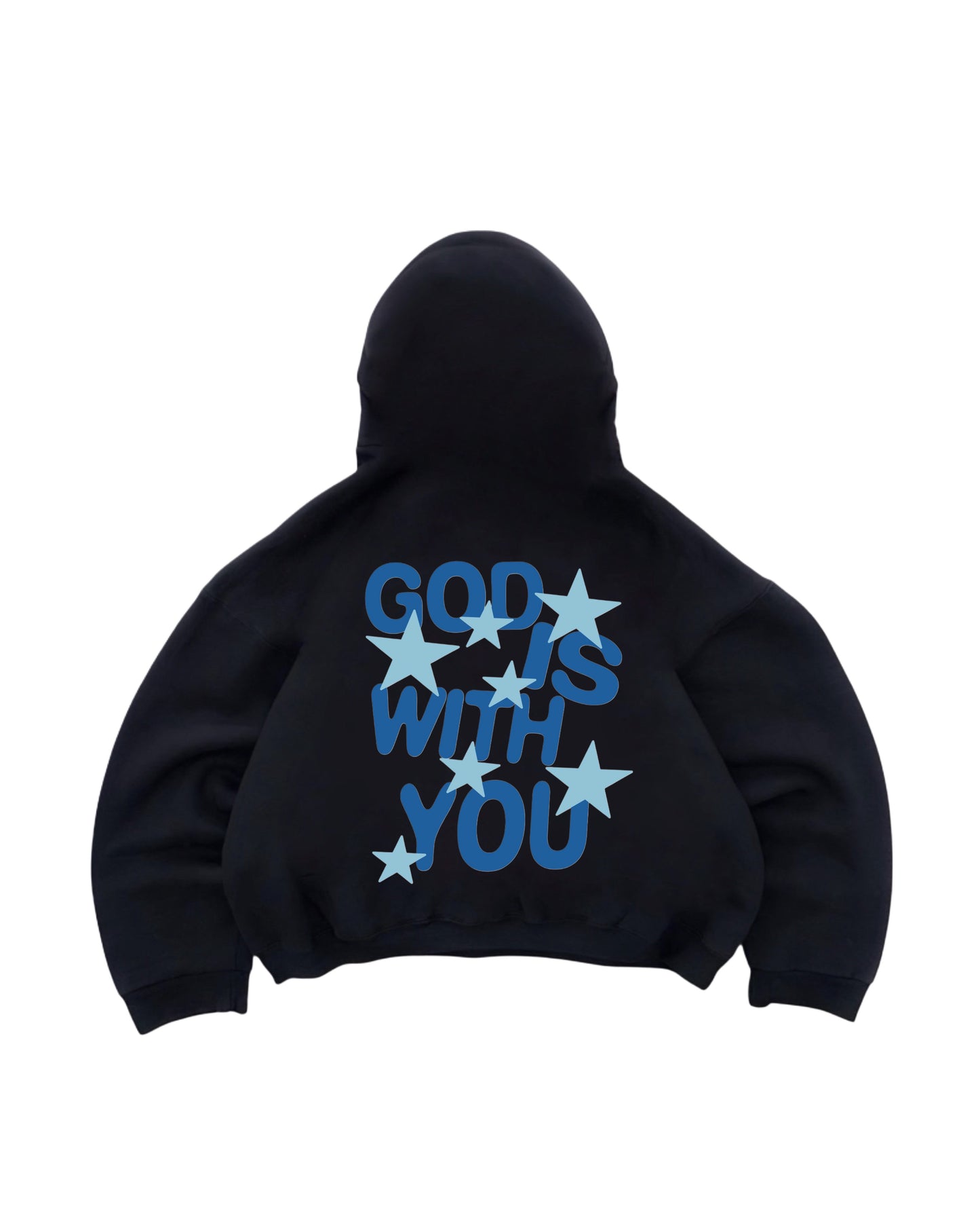 Hoodie god modelo manga globo