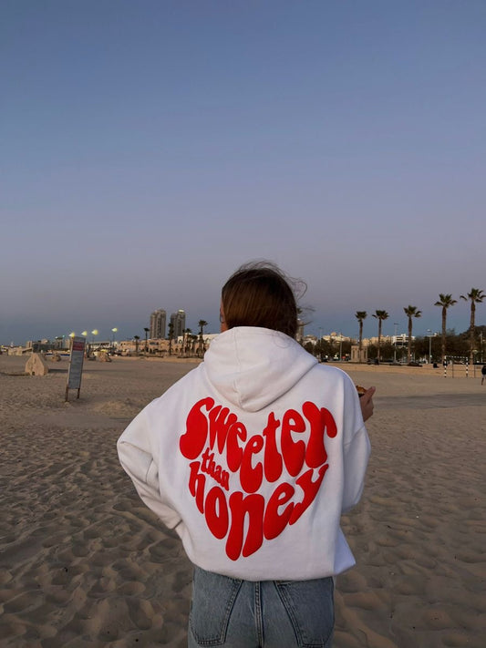 Hoodie sweether that honey  modelo manga globo