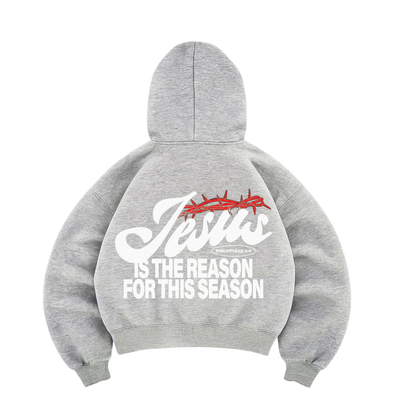 Hoodie Jesús modelo manga globo